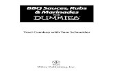 BBQ Sauces Rubs & Marinades For Dummies (ISBN - 0470199148)