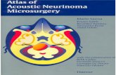 Atlas of Acoustic Neurinoma Microsurgery - M. Sanna, et al., (Thieme, 1998) WW