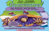 Give Yourself Goosebumps 6 - beware of the purple peanut butter