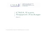 CMA Exam Support Package