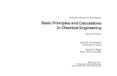 Solutions manual to accompany Basic principles and calculations in chemical engineering, seventh edition