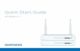 Quick Start Guide - Sophos...2 Quick Start Guide XG 86(w) Rev. 1 * The displayed front image is of the XG 86 device and the back is of the XG 86w. Device Images: Front and Back* XG