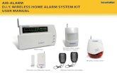 Air-AlArm D.i.Y. Wireless Home AlArm sYstem Kit User mANUAl
