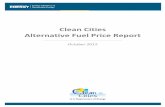 Clean Cities Alternative Fuel Price Report - October 2012