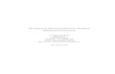 The Quantum Theoretical Harmonic Oscillator: Mathematical Structures