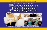 FabJob Guide to Become a Fashion Designer