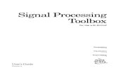 Signal Processing Toolbox User's Guide - Stanford University