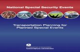 Transportation Planning for Planned Special Events - FHWA Operations