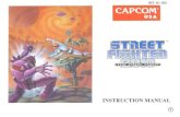 Street Fighter 2010 NES Manual - CAPCOM¾