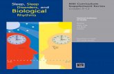 Sleep, Sleep NIH Curriculum Disorders, and Supplement Series