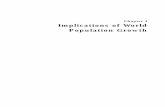Chapter 3 Implications of World Population Growth