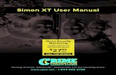 Simon XT User Manual - Security + Alarm Systems | Gainesville