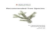 Recommended Tree Brochure - Highlands Ranch Metro District