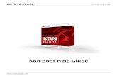 Kon Boot Help Guide - KryptosLogic