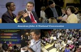 American Jobs: A National Conversation