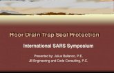 Floor Drain Trap Seal Protection - Home: SureSeal Waterless Floor