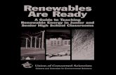 A Guide to Teaching Renewable Energy in Junior and Senior High