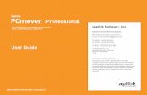 PCmover Professional 8 User Guide - Home Page - Laplink® Software