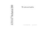 Autocad Mechanical 2000 - Tutorials - Design & Manufacturing