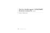 Schrodinger KNIME Extensions - ISP | Information Systems Program