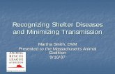 Recognizing Shelter Diseases