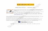 MSN Real Estate â€” Sample Plan - Business News & Strategy For