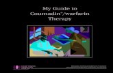 My Guide to Coumadin Warfarin Therapy