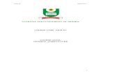 NATIONAL OPEN UNIVERSITY OF NIGERIA COURSE CODE :AEM 411 COURSE