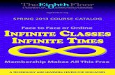 SPRING 2013 COURSE CATALOG - Welcome to The Eighth Floor