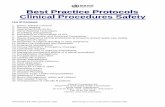 BBeesstt PPrraaccttiiccee PPrroottooccoollss Clinical Procedures