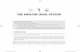 THE ENGLISH LEGAL SYSTEM - Sage Publications
