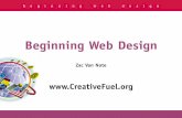 Beginning Web Design - Creative Fuel