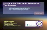JavaFX: A RIA Solution To Reinvigorate Your Desktop