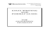 Essay Format and Essay Writing - Massey University, The engine of