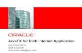 JavaFX for Rich Internet Application