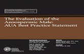 The Evaluation of the Azoospermic Male: AUA Best Practice Statement