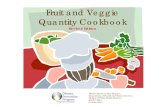Fruit and Veggie Quantity Cookbook - New Hampshire Department of