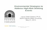 Illinois Environmental Strategies for High-Risk Drinking Events 2013