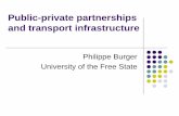 Public-private partnerships and transport infrastructure