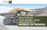 Mining IQ Presents: The Weird and Wonderful World of Min