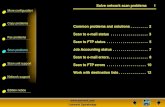 Solve network scan problems 1 Common problems and solutions
