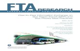 Peer-to-Peer Information Exchange on Bus Rapid Transit (BRT) and