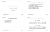 Laws of Boolean Algebra Commutative Laws of Boolean Algebra A + B