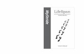 PD1000 LifeSpan Fitness MyStride Activity Monitor owner's manual