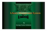 Library Management System - Synergy System Solutions- sms