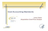 Cost Accounting Standards - Centers for Medicare & Medicaid Services