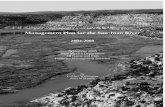 The Long Range Plan for the Management of the San Juan River