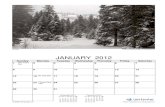 2012 Seasons Photo Calendar - Excel Templates, Calendars