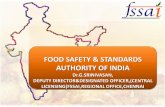 FOOD SAFETY & STANDARDS AUTHORITY OF INDIA