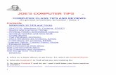 COMPUTER CLASS TIPS AND REVIEWS - Central Kentucky Computer Society